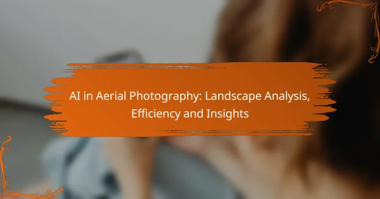 AI in Aerial Photography: Landscape Analysis, Efficiency and Insights